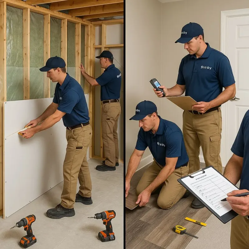 Repairs and Reconstruction process in Rathdrum, ID